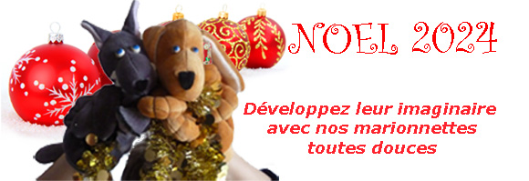 marionnette main noel